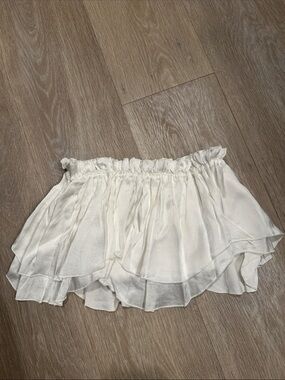 Steele silk crop top S